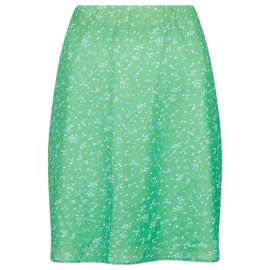 Lunna Flower Burst Skirt Soft Green